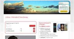 Desktop Screenshot of celsius-fahrenheit.de